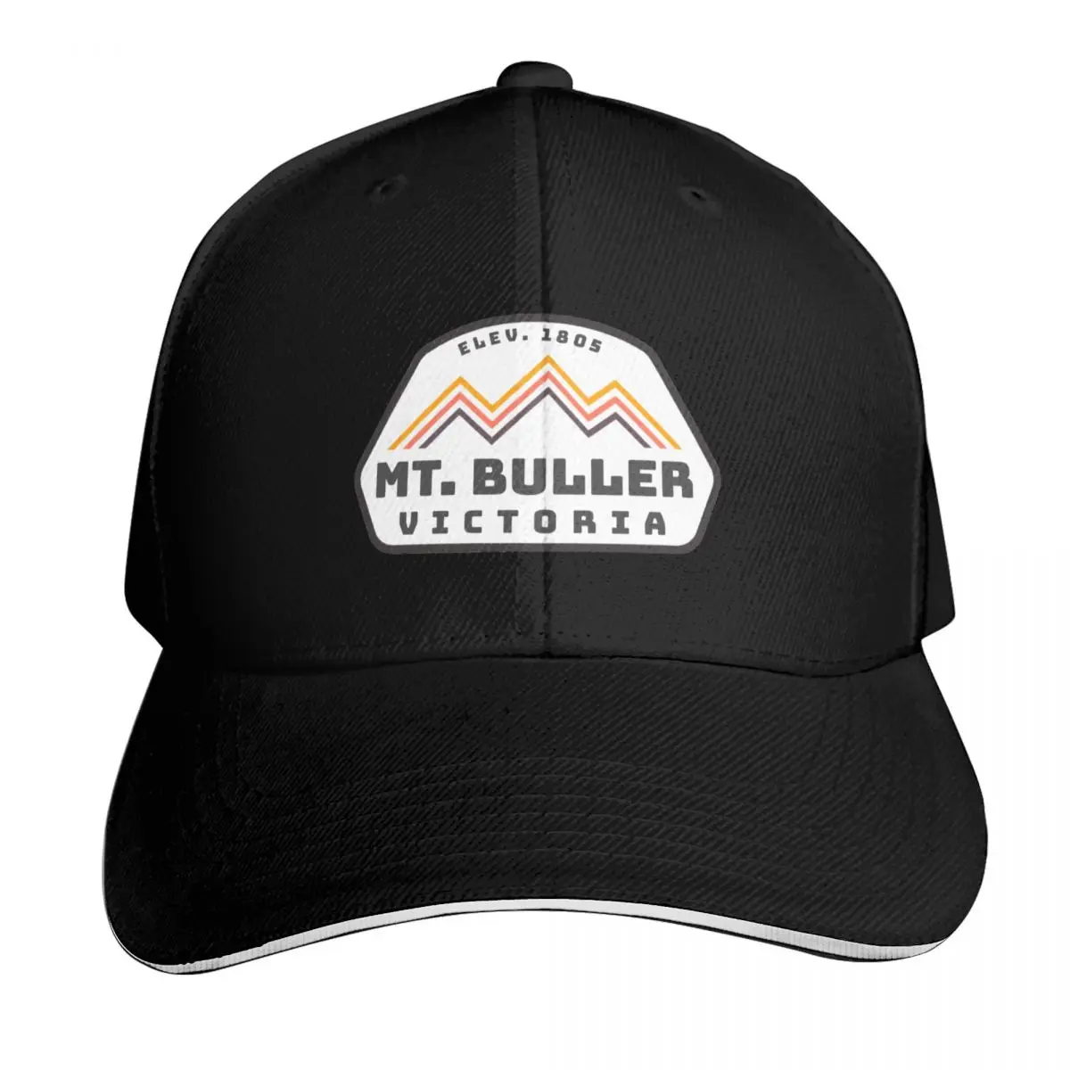 Mount Buller Victoria Australia Vintage Retro Hiking, Snowboarding Adventure Skiing Mountain Baseball Cap