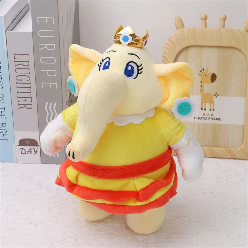 Peluche de elefante Kawaii, Mario, Luigi, fruta, Princesa, melocotón, juguete suave, Toadette, Ninji, Princesa, Margarita, muñeco de Peluche, regalo, nuevo