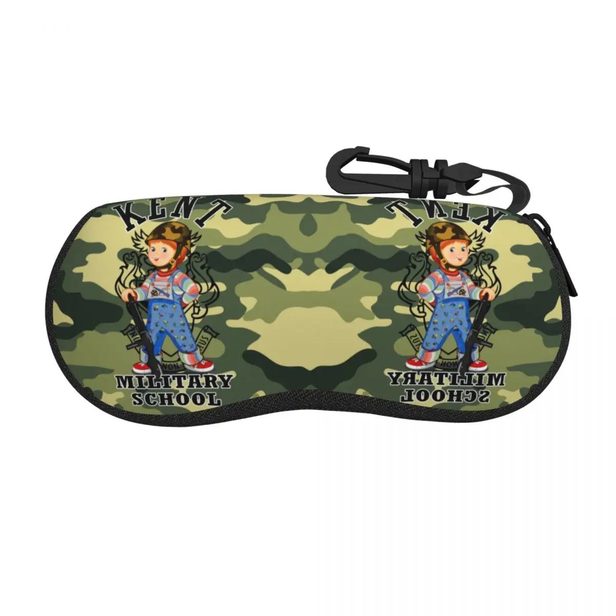 Custom Halloween Child's Play Glasses Case Cool Kent Military School Shell Eyeglasses Case Sunglasses Box