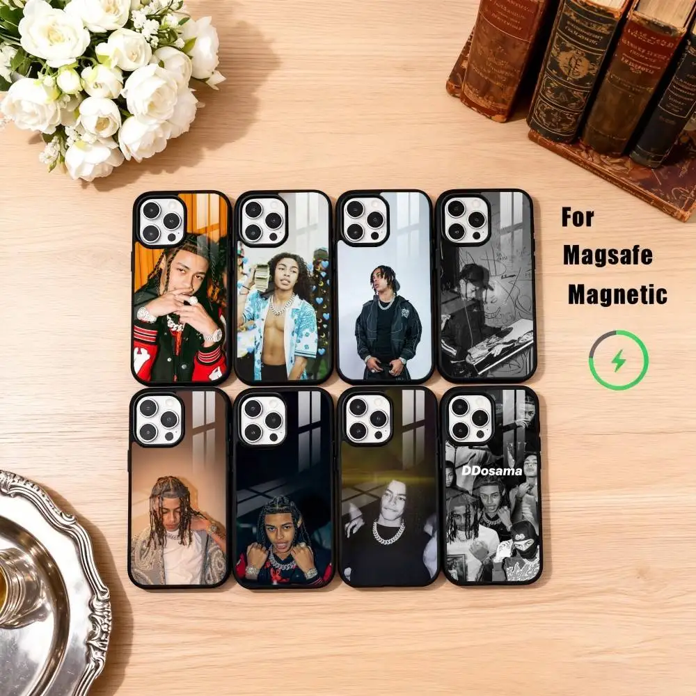 

R-Rapper DD O-Osama Phone Case For iPhone17,16,15,14,13,12,11 Plus,Pro Max Magnetic For Magsafe Wireless Charging