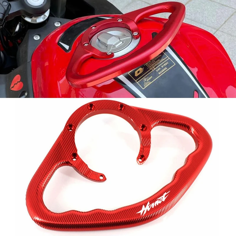 Motorcycle CNC Passenger Hand Grip Tank Grab Bar Handles Armrest For CB600F CB599 CB600 CB900 Hornet 600 900 599 CB 600