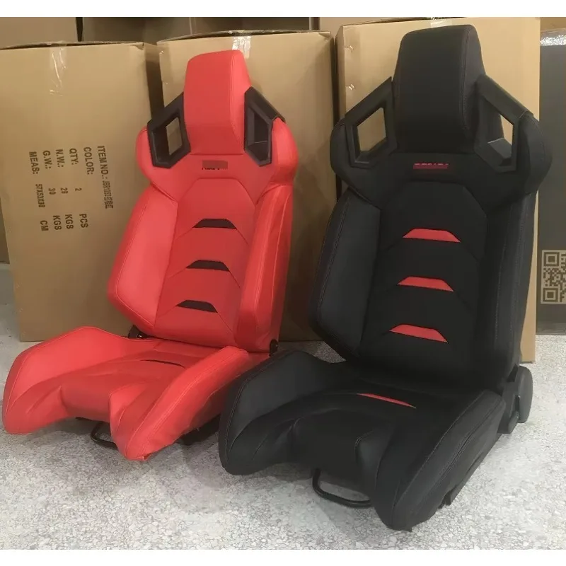 1085 High Quality PVC Leather Racing Bucket Seats Elegant Practical Customized Carbon Simulator Gaming Station Luxury Cars