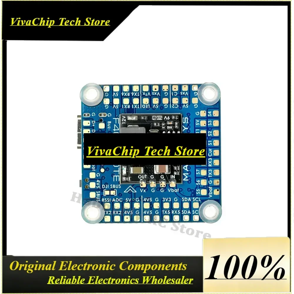 VivaSMATEK F405-HDTE F4 Flight Controller STM32F405 Built-in Dual BEC OSD Blackbox 3~12S LiPo 30X30mm For FPV Drone Instead F722