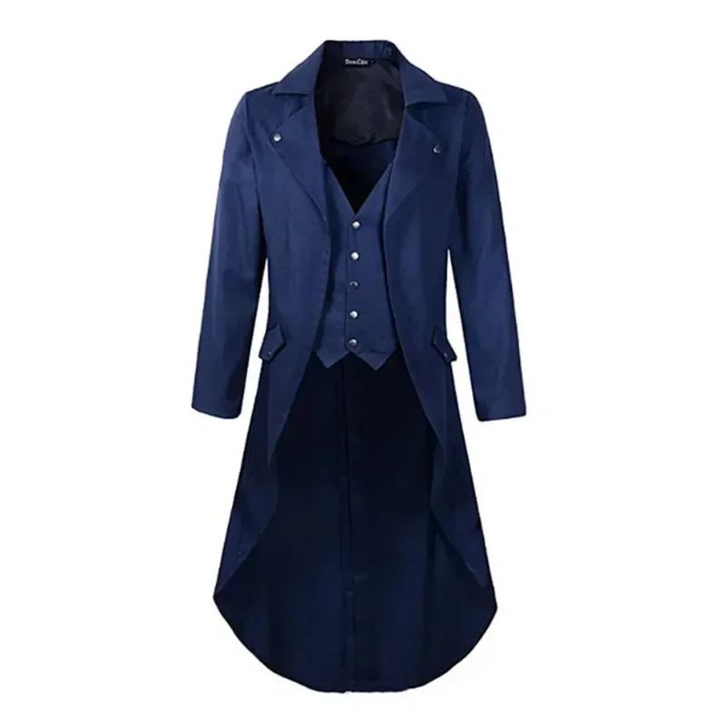 EE01 القرون الوسطى الرجعية عصر النهضة القوطية الملابس تأثيري حلي للكبار الزي هالوين كرنفال أداء الحفلات الدعاوى RIo0!