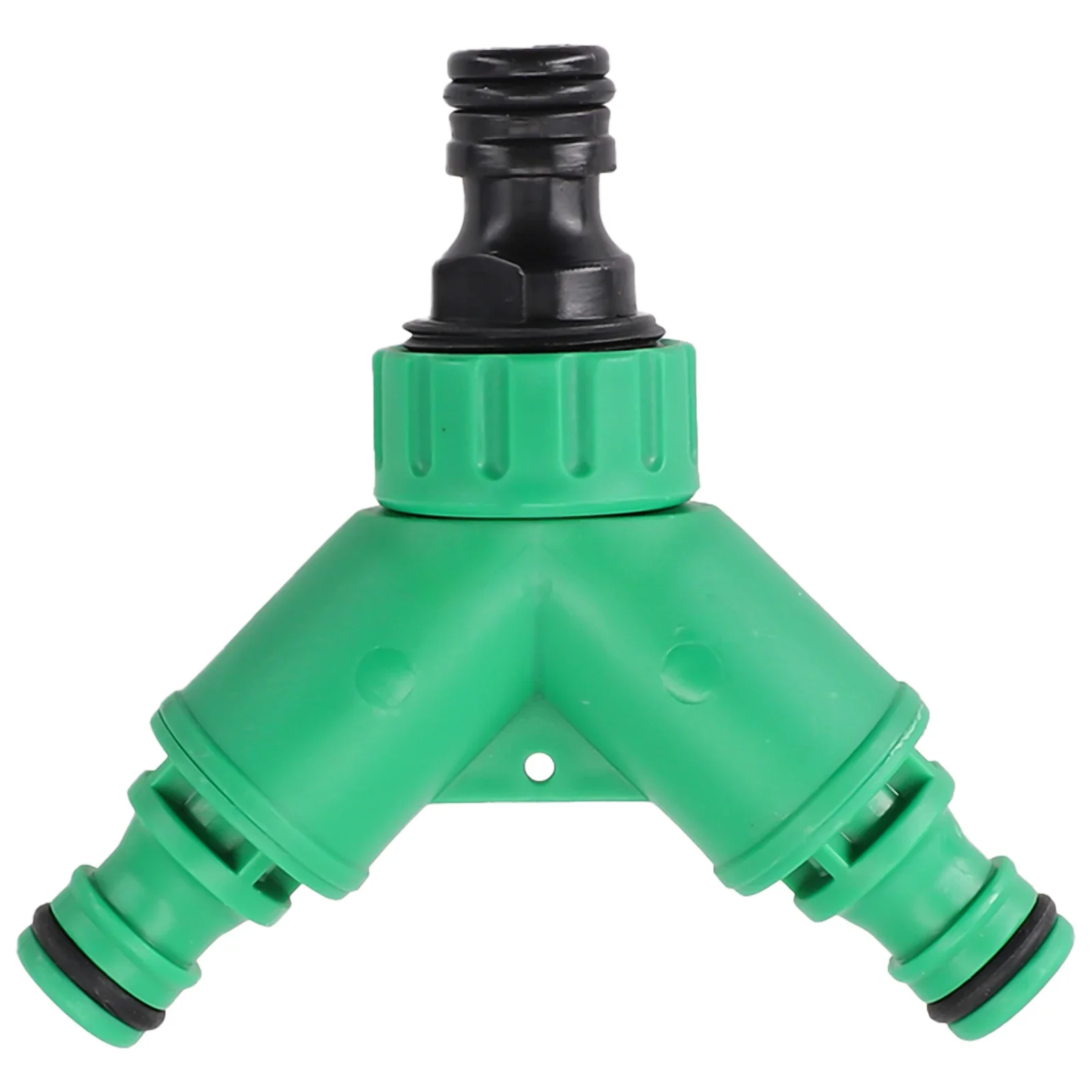 

Valve Water Quick Connector Hose Pipe Plastic Splitter Tools 2 Way Accessory Adapter Elements Garden Brand New