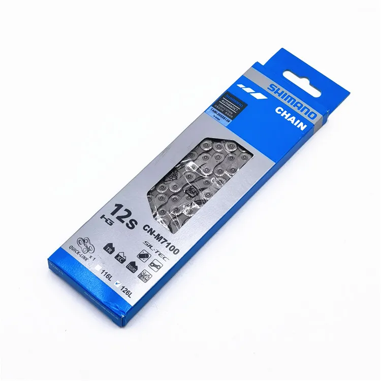 Shimano-自転車チェーン,12スピード,クイックリンク付き,CN-M6100