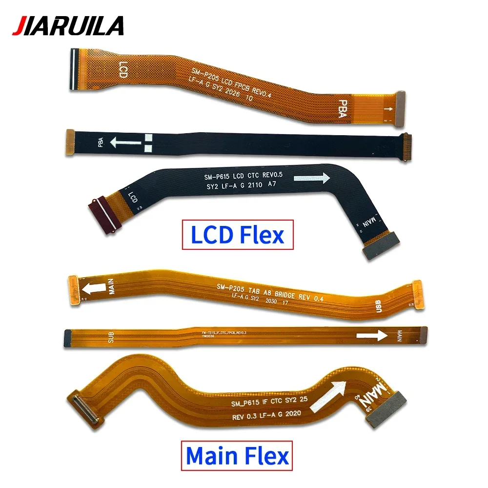 For Samsung Tab A 8.0 P205 P200 Tab A10.1 T510 T515 Tab S6 Lite P615 Main FPC LCD Display Connect Mainboard Flex Cable Ribbon
