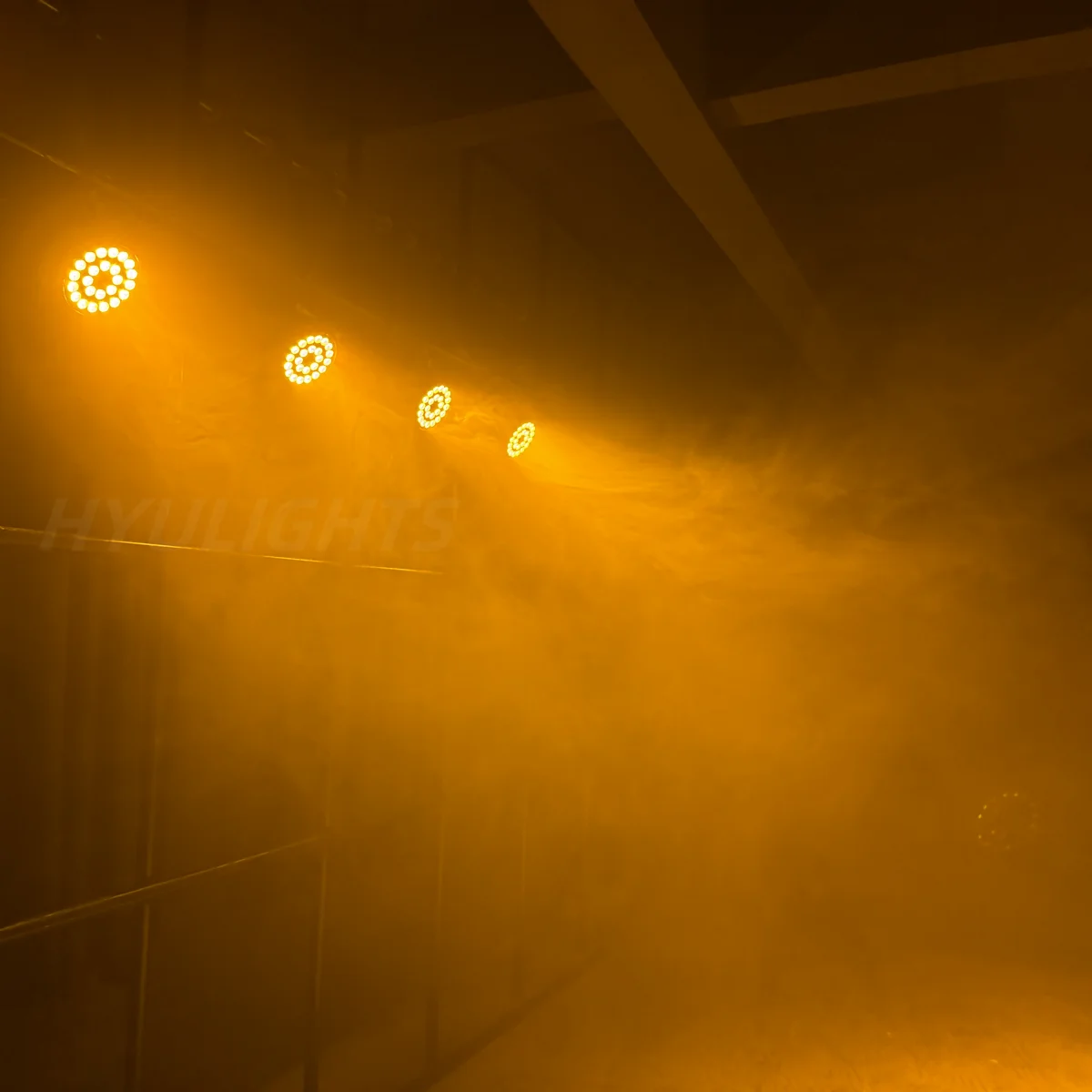2 Stück Aluminium LED Par Licht 24x18W RGBWA UV 6in1 200W LED Bühnenlicht Professionelle Bühnenbeleuchtung DJ Wash Light – Detail 10