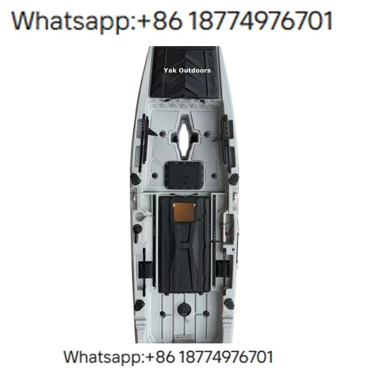 OUTDOORS 2025 CE Certified Single 1 Person Fishing Ka 10ft Modular Pedal Remote Control Motor GPS 60L Fish Live Well