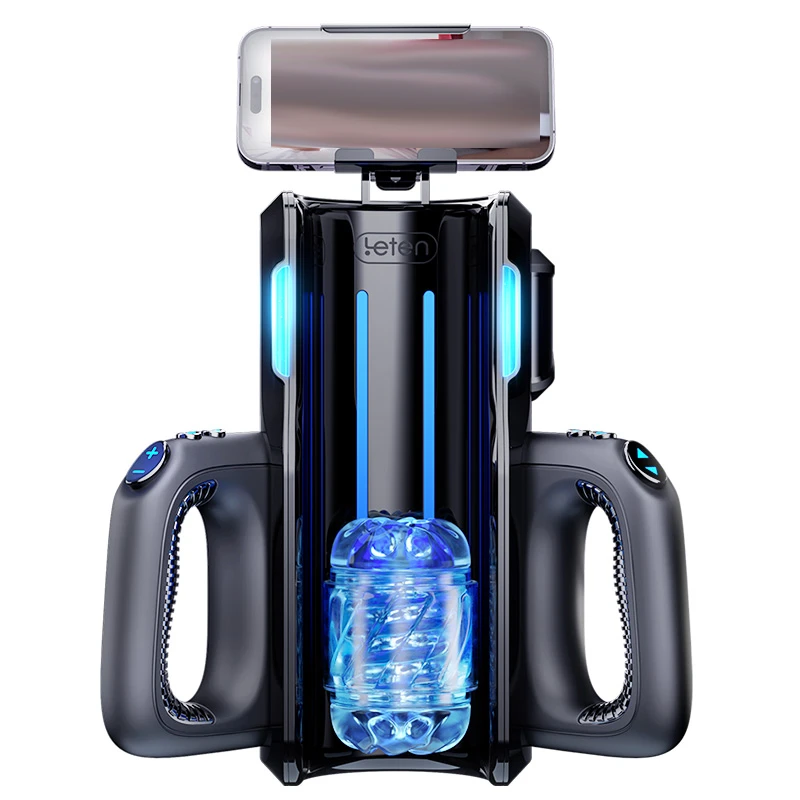 Leten High Speed Automatic Piston Stroker Masturbator, Telescopic Vagina Blowjob Masturbation Sex Machine Sex Toys for Men 18+