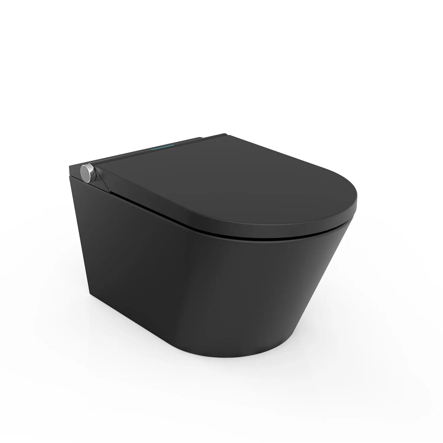 

Роскошный настенный умный туалет Oceanwell черного цвета для Европы