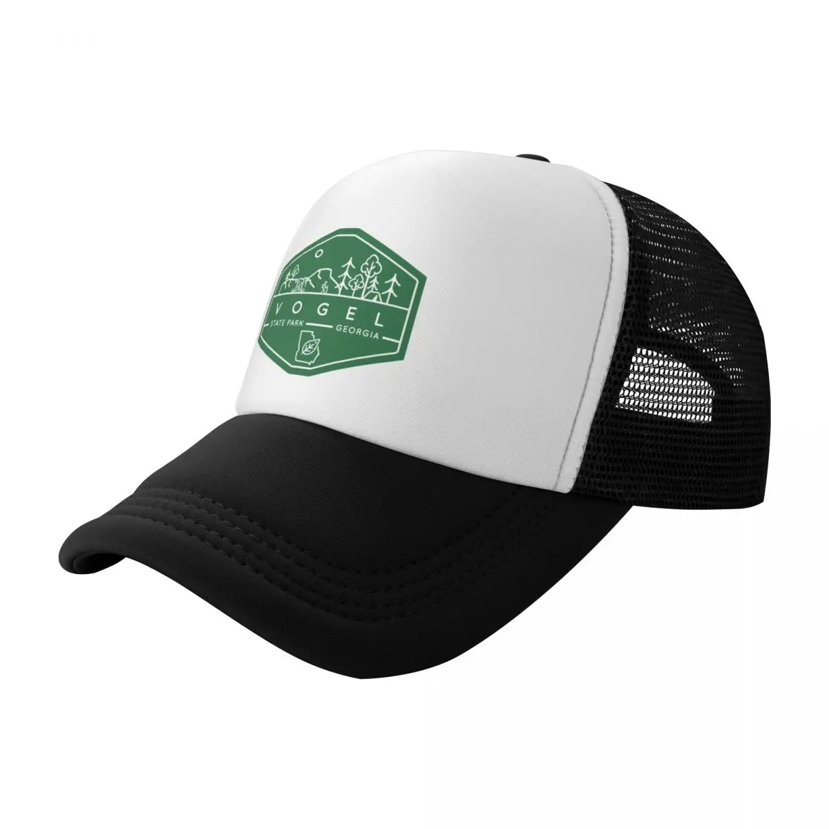 

Бейсбольная кепка с логотипом Vogel State Park для рисования | -F- | Snap Back Hat Мужские кепки Женские