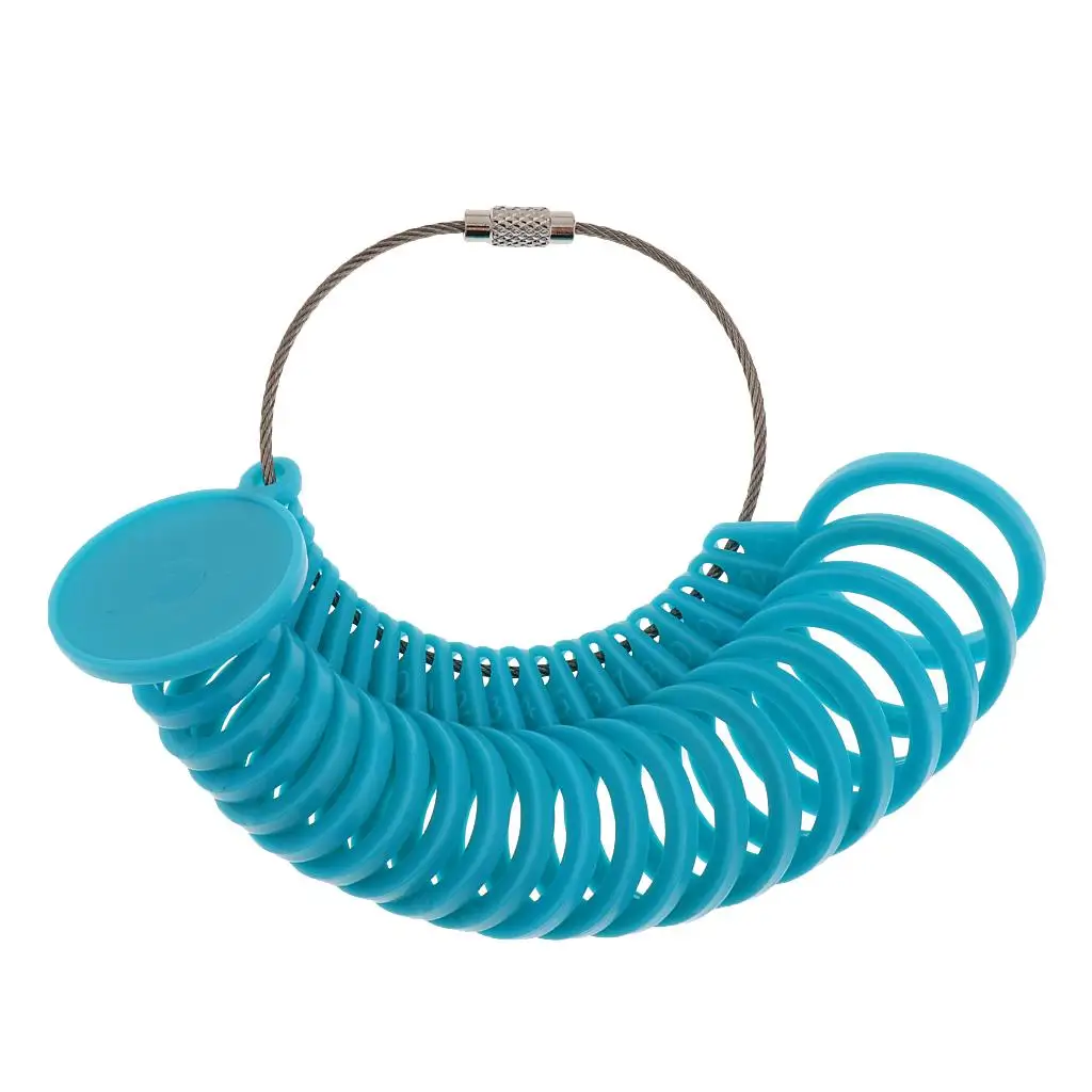 Plastic International Finger Sizer Ring Gauge 4-24 Standard Universal image 4
