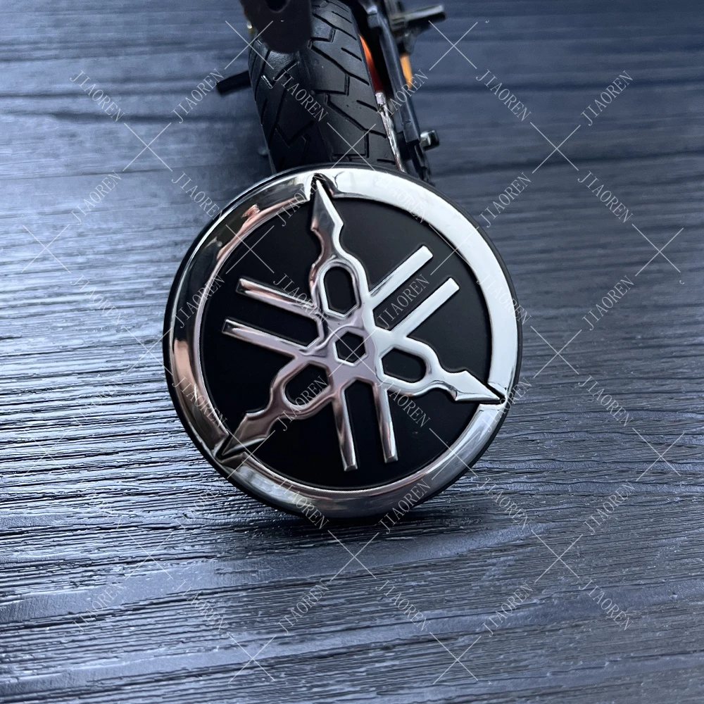 الفضة لياماها ملصق 3D شعار خزان شعار مائي