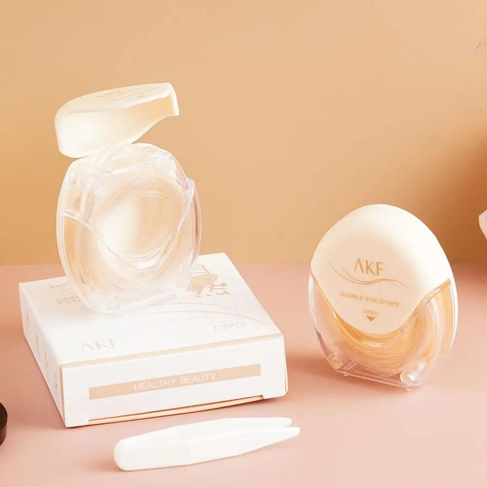 แผ่นแปะเปลือกตาสองชั้นสําหรับผู้หญิงธรรมชาติที่มองไม่เห็น Traceless พิเศษสําหรับรูขุมขนตาบวมถือแต่งหน้าและการสร้างรูปร่าง