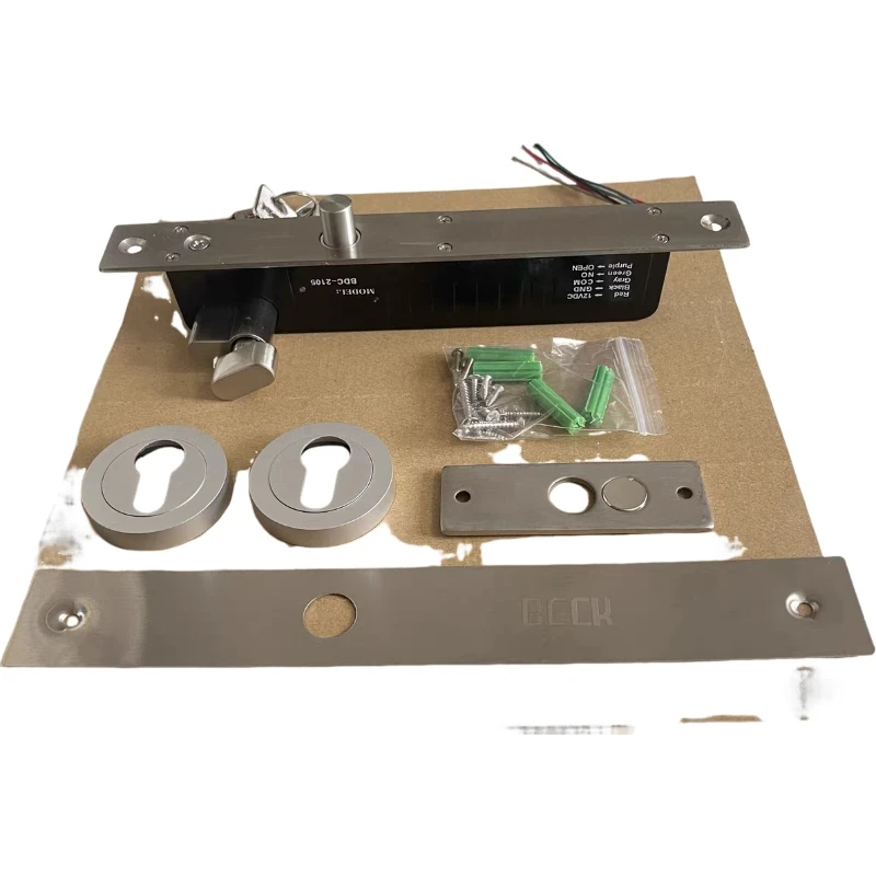 Heavy Fail Secure Electric Drop Bolt Lock With Key 2000Lbs Holding Force