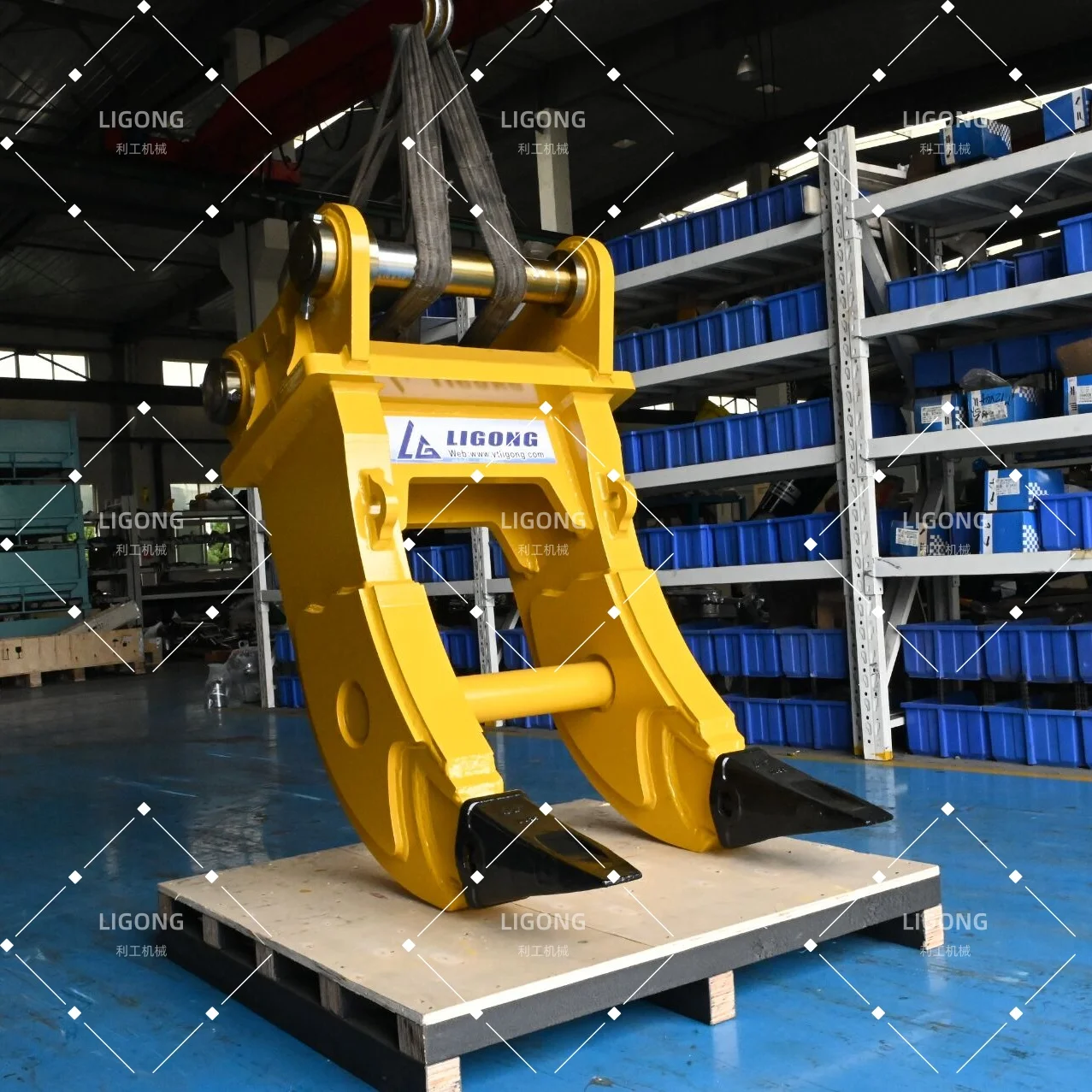 

Heavy-duty Double-tooth Ripper, Suitable for 1-50ton Excavator, Digging, Loosening Soil, Layering in Various Working Condition