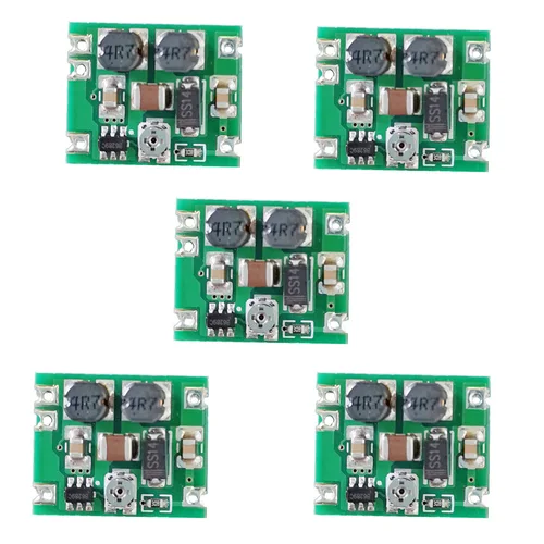 Imagen 2 del producto 1/5/10 Uds DC a DC convertidor Buck 3V a 15V fuente de alimentación módulo reductor regulador Buck-boost automático ajustable