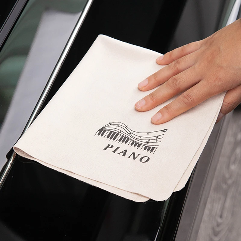 قماش سويدي خاص لتنظيف البيانو، قماش المسح، قماش تنظيف كبير لإزالة وصيانة بقع الأدوات #1