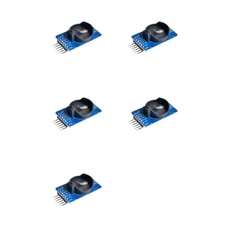

【DIGITAL GADGET】5X DS3231 AT24C32 IIC Module Precision Clock Module Memory 3.3V/5V Temperature Sensor Portable Module