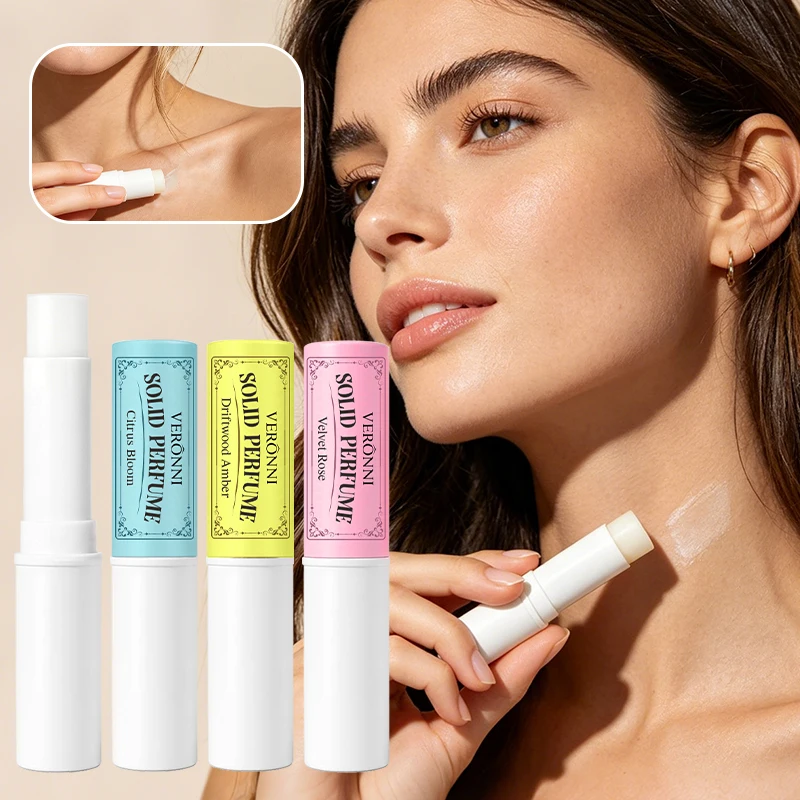 Solid Perfume Sticks - Natural & Fresh Scent Long Lasting Light Fragrance Portable Pocket Solid Balm For Dating Gift /Daily