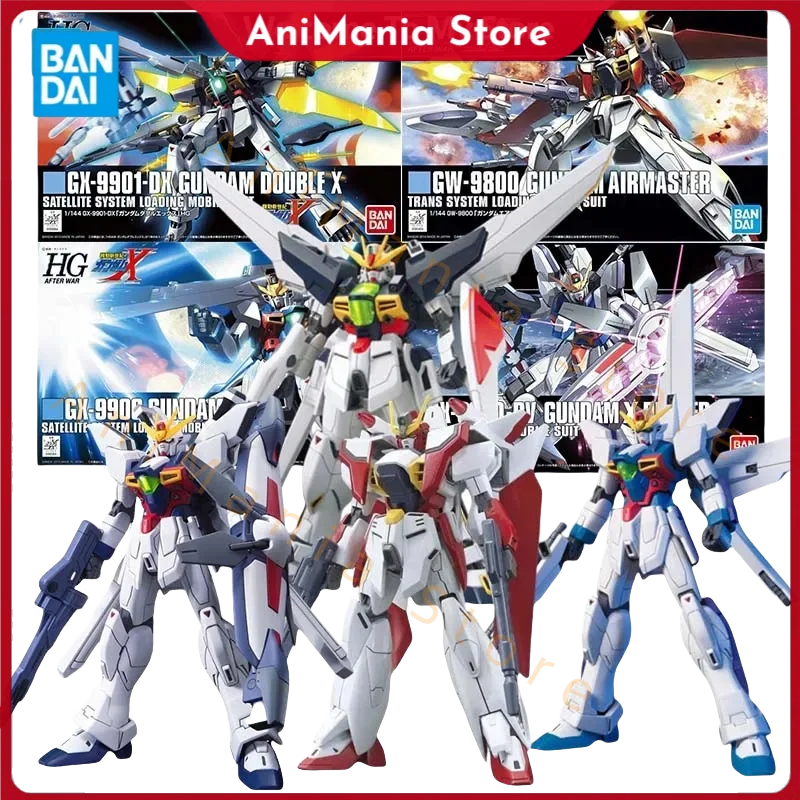 

Bandai Gundam Model Kit HGUC X Divider Double X Airmaster Фигурка Gunpla Строительный комплект Аниме Фигурки Игрушки для мальчиков Подарок