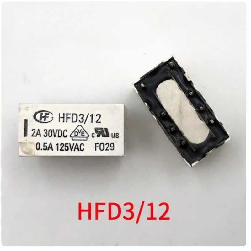 

10PCS/LOT TW2E-12V-H10 ATW203 HFD3/12 NA12W-K 2A NA24W-K Signal Relay 8-pin