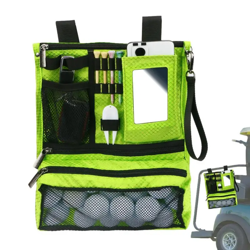 

Golf Accessory Bag Pouch Mini Golf Tee Pouch Bag Multifunctional Valuables Holder Golf Bag Organizer Multi-Pocket Golf Pocket