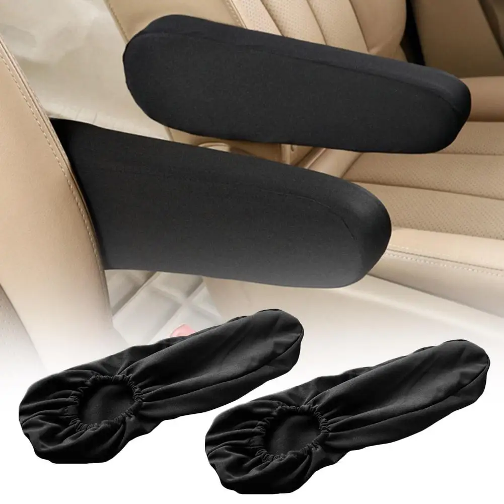 Car Armrest Cover Elasticity Cloth Fabric Car Centre Console Armrest Protector Universal for Car Seats Car Accessories Inte A7B5