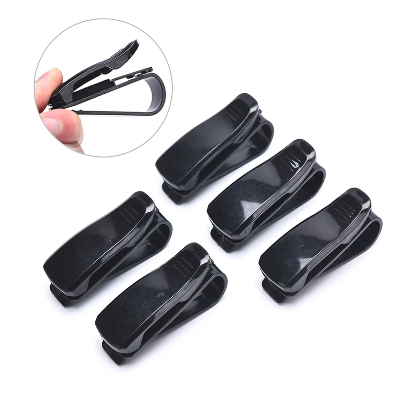 New Auto Fastener Car Vehicle Sun Visor Sunglasses Eyeglasses Holder Card Pen Clip
