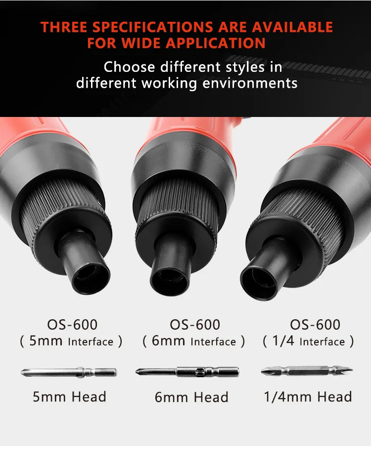 OS-600 High Cost Industrial Tool AC220V Power Tool Equipment Power Screwdriver (Tournevis électrique)
