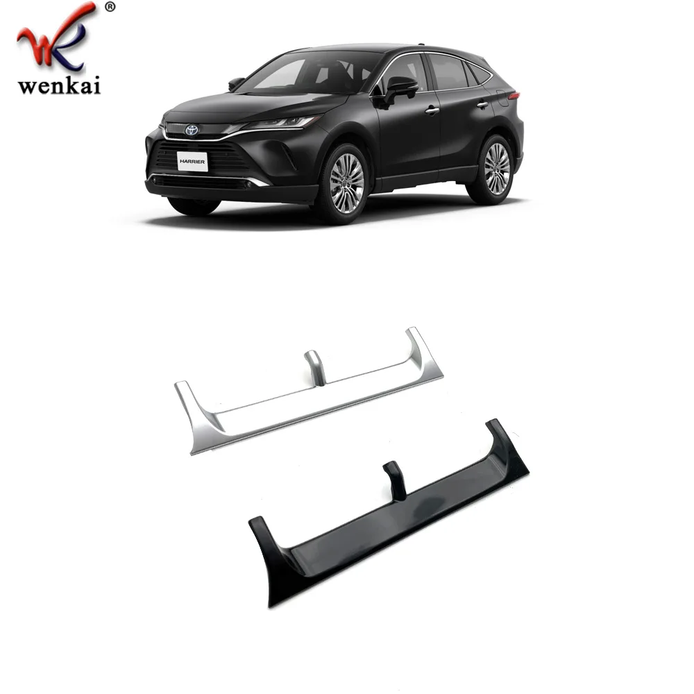 For Toyota Harrier Venza XU80 2020 2021 ABS Chrome Air Vent Intermediate outlet Cover Dashboard Trim Bezel Frame Molding Garnish