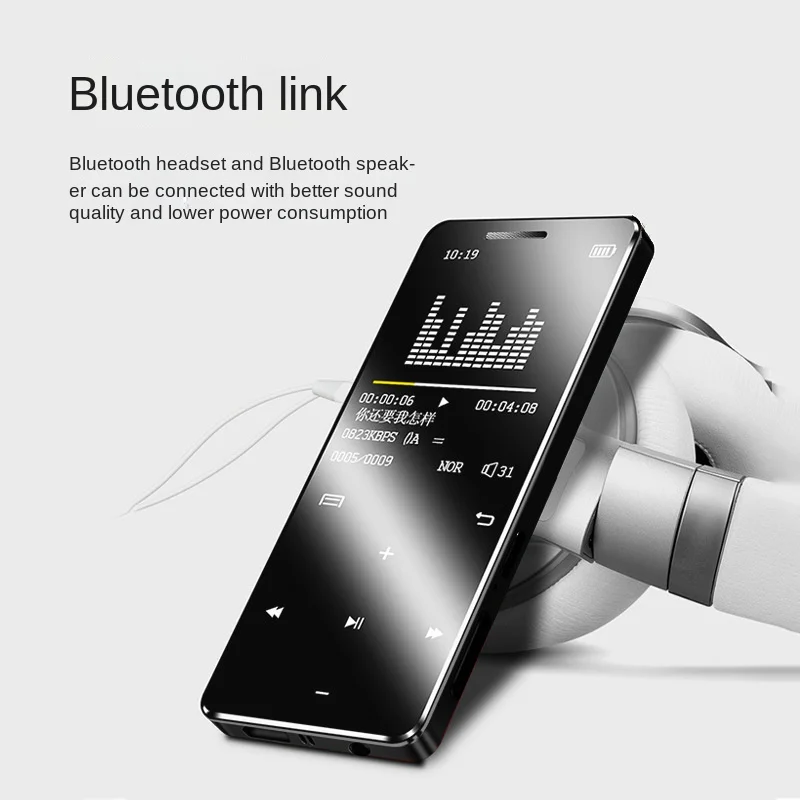 

Музыкальный плеер с сенсорным экраном высокой четкости Mp3 Walkman Mp4 Bluetooth для студентов