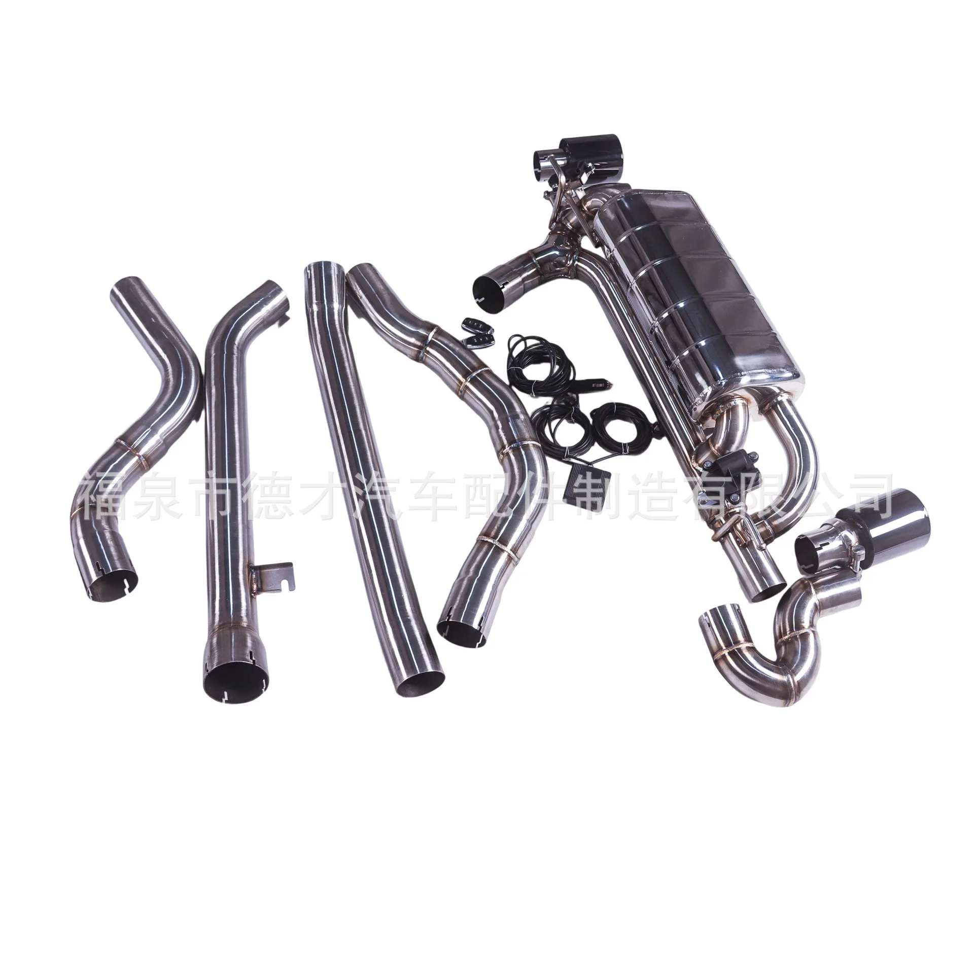 Suitable for 17 BMW 220 F22 B48 2.0T changed to GFC mid-tail exhaust system exhaust pipe sound wave