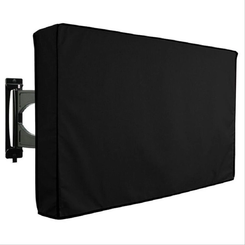 

Waterproof Cover Outdoor Television Monitor Flat Screen Dustproof Weatherproof Terrace Universal Microfiber Cloth Durable