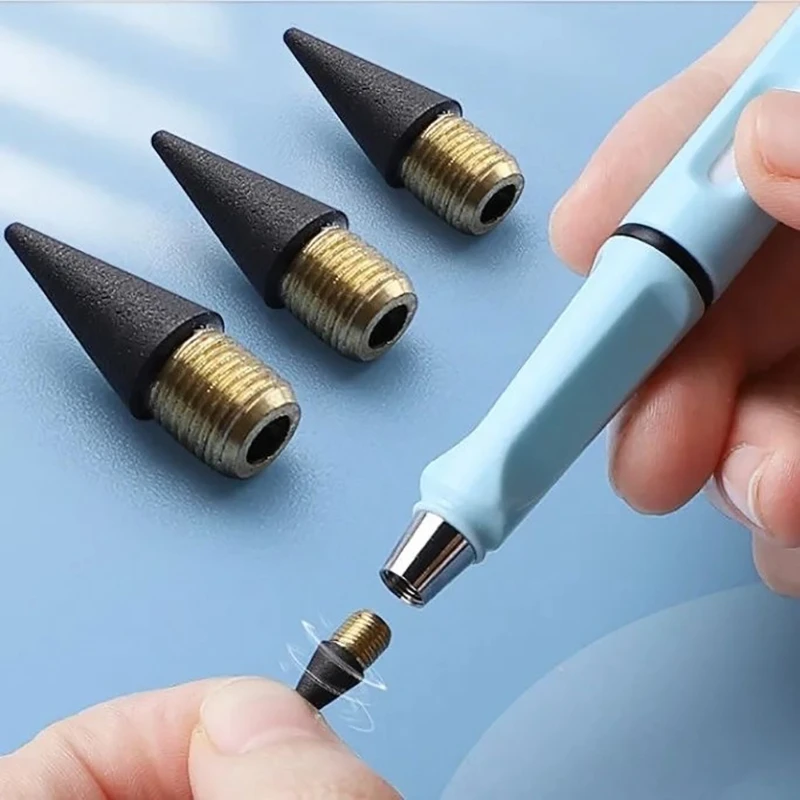 Высококачественный вечный карандаш Macaron, цвет, бесплатная резка с ластиком, небьющийся карандаш для студентов, школьный рисунок, письмо HB