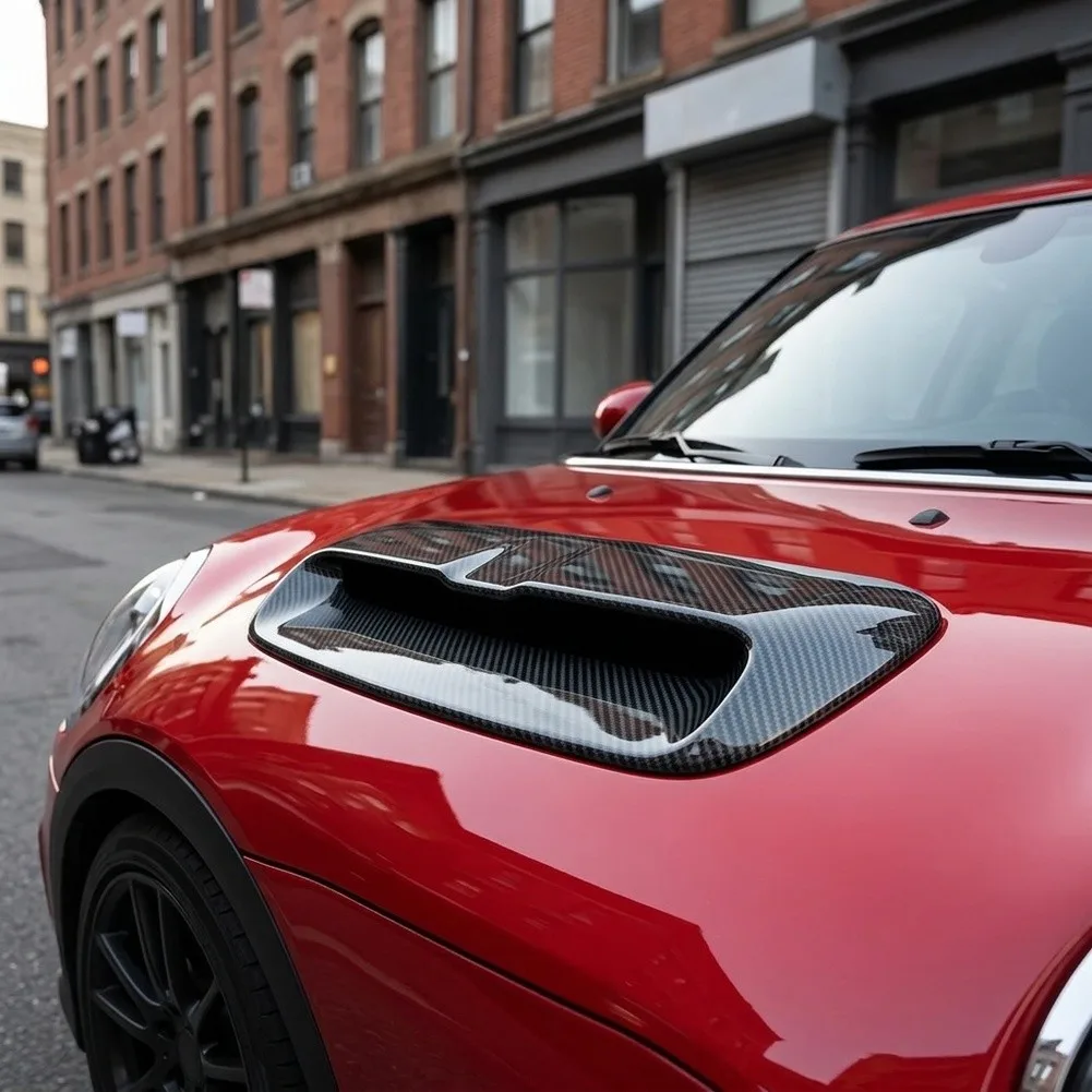 Vent Scoop for Hood Air Intake on For Mini Cooper For R55 and For R56 Models Manufactured Between 2007 and 2013