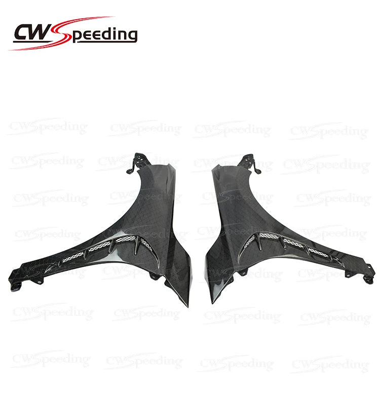 2022 CWS STYLE HONEYCOMB CARBON FIBER FRONT FENDER FOR HONDA CIVIC X 11TH GEN