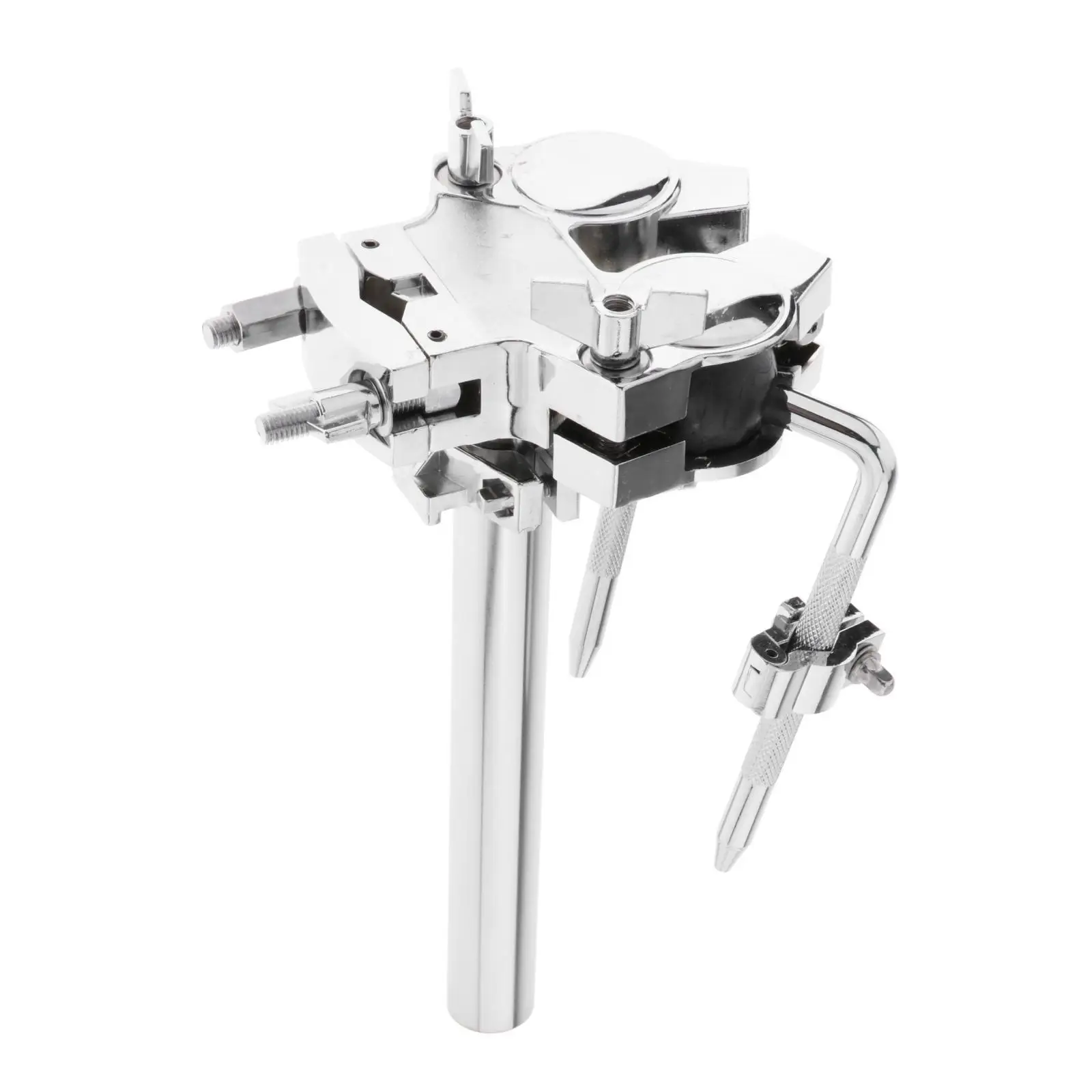 

Drum Clamps Durable Double Tom Holder Cymbals Musical Parts