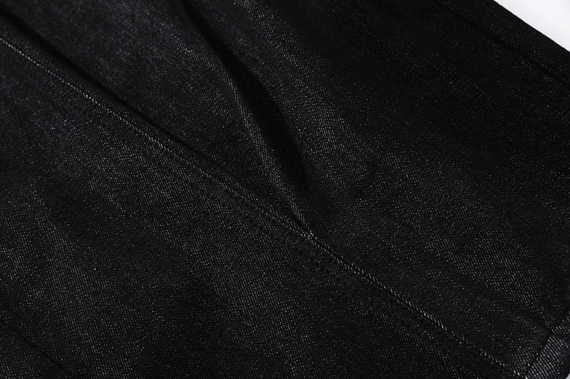 LUZHEN Fashion Elegant Solid Color Baggy Wide Leg Casual Denim Pants Men's 2025 New Original Streetwear Loose Male Jeans JY2789