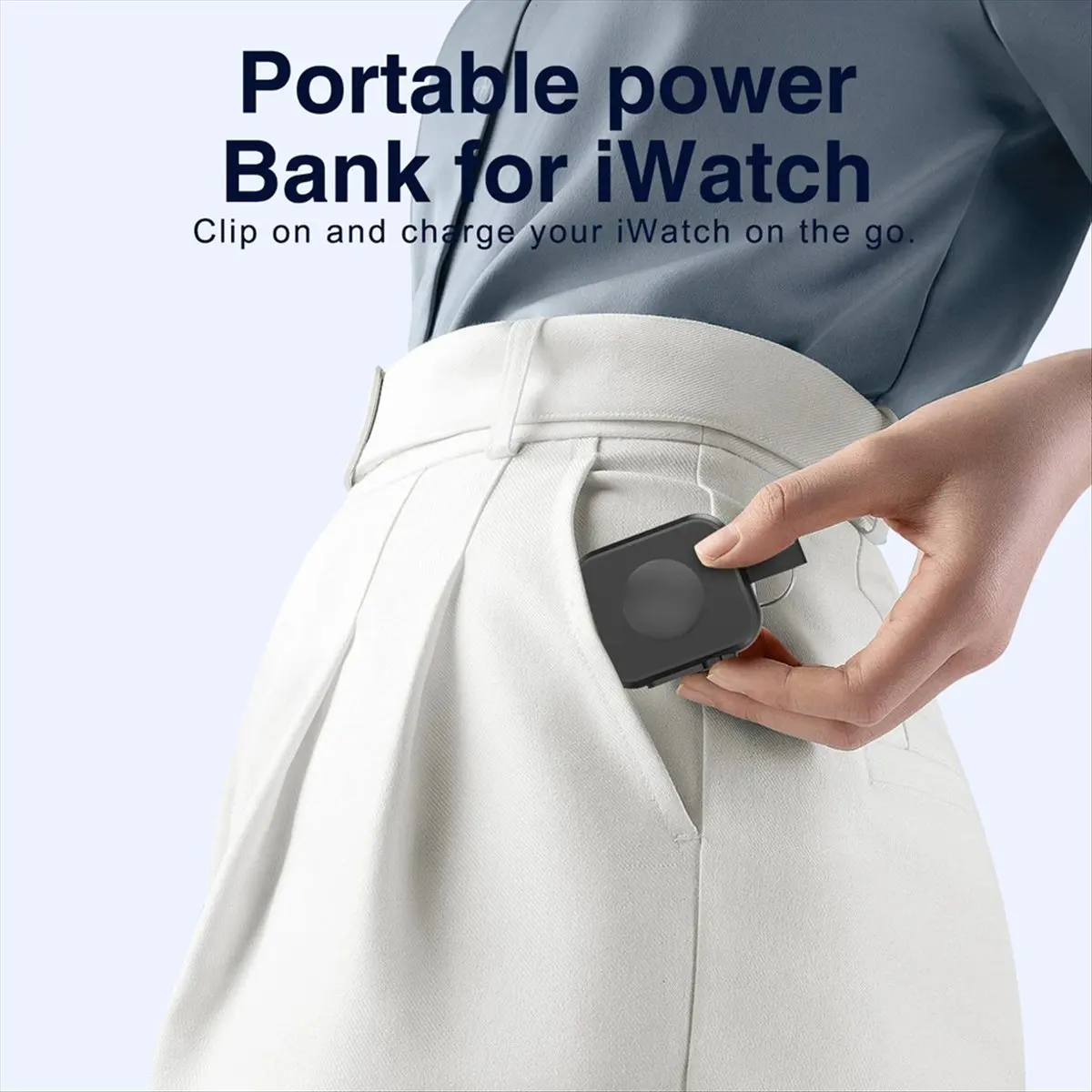 رائع-ساعة مغناطيسية سريعة شاحن لاسلكي قوة البنك لساعة أبل سلسلة 10 9 8 قاعدة توصيل محول شحن لساعة أبل الترا 2