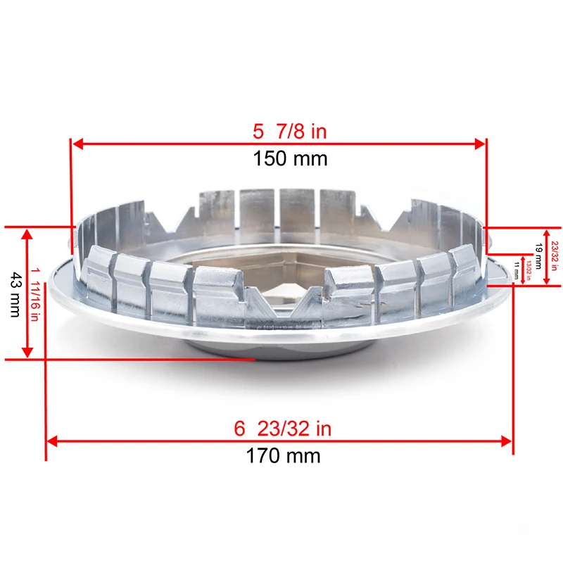 DewFlew 1/4Pcs Out 171mm/6.73\