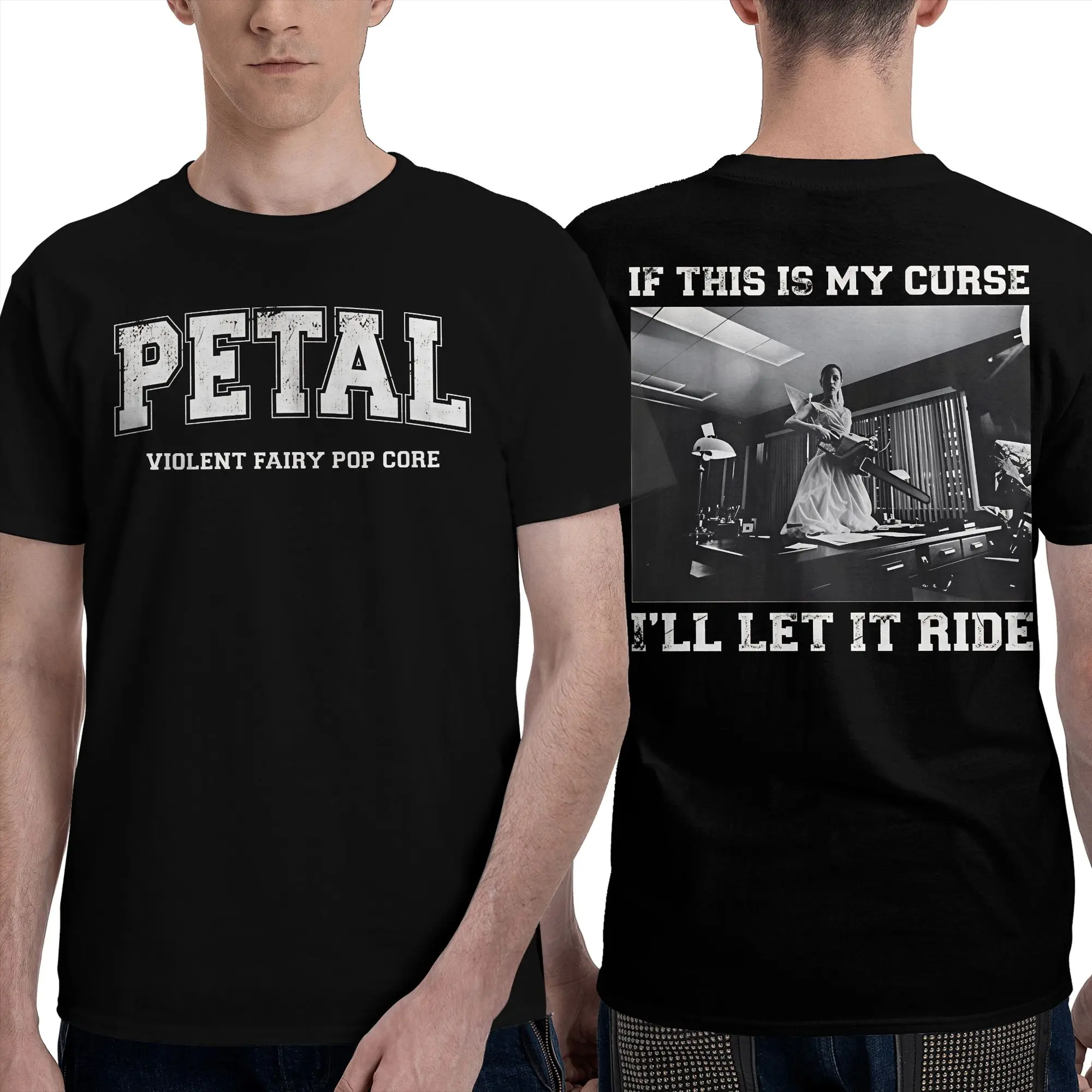 A-Ariana Grande Petal Core T Shirt  Popular T-Shirts Short Sleeve Y2K Funny Tops Summer Cotton Crewneck 4XL 5XL 6XL Tees