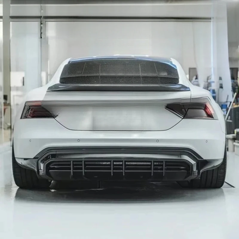 High Quality Carbon Fiber Rear Spoiler Wing Fits E-TRON GT 2020-2024