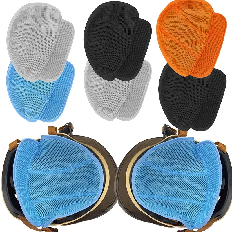 

Защитный вкладыш для взрослых шлемов: синий, дышащий, с сетчатой вентиляцией, охлаждающей подушечкой и влагопоглощающей лентой от пота