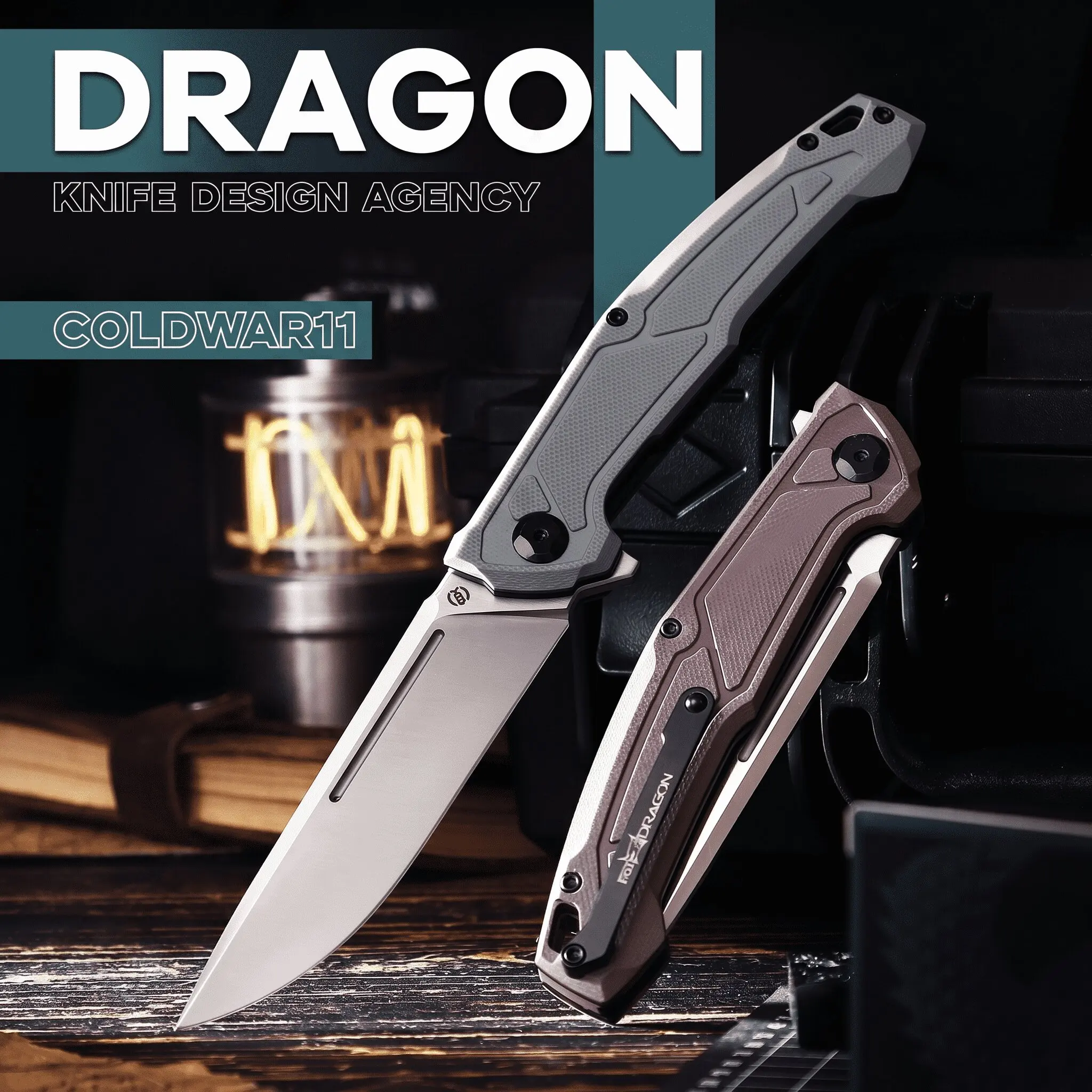 

OGAR 10CR15COMOV High Hardness sharp G10handle CW11 Portable EDC gear for outdoor camping Multi-functional tool