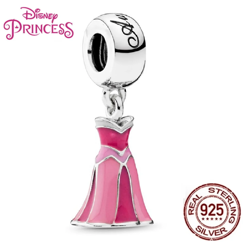 MINISO Princess Series Charms Bead Fit سوار أصلي DIY مجوهرات هدايا 100% S925 فضي