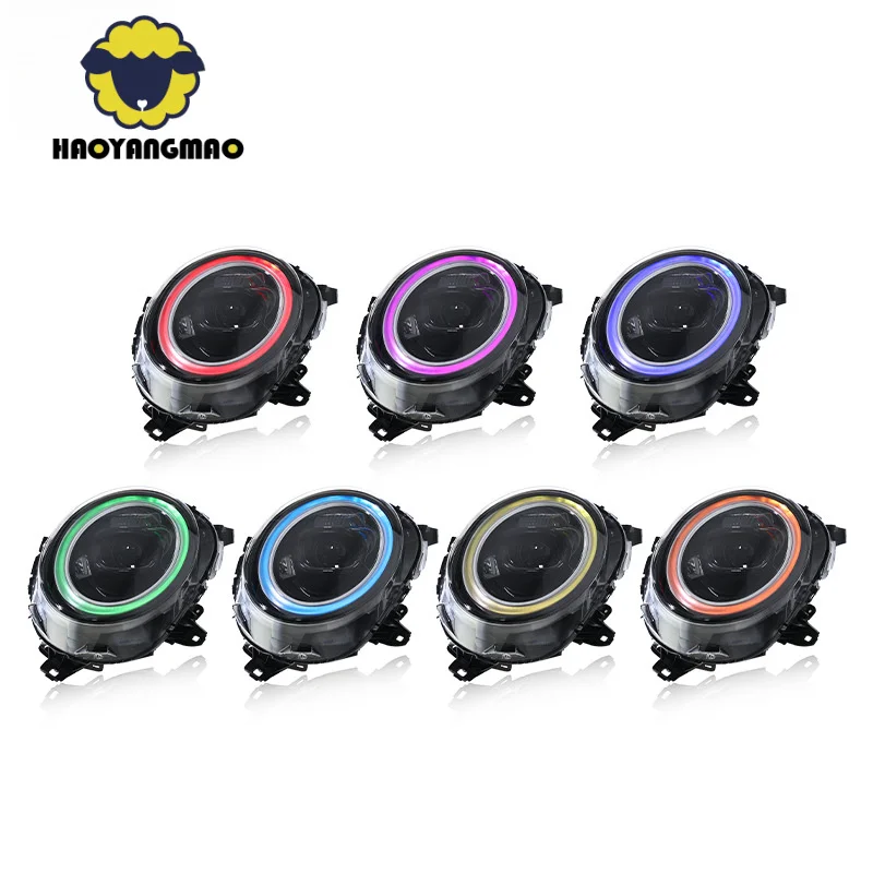 

Suitable for 14-21 MINI Headlight Assembly Modification New F56 F55 LED Daytime Running Light Turn Signal Lens