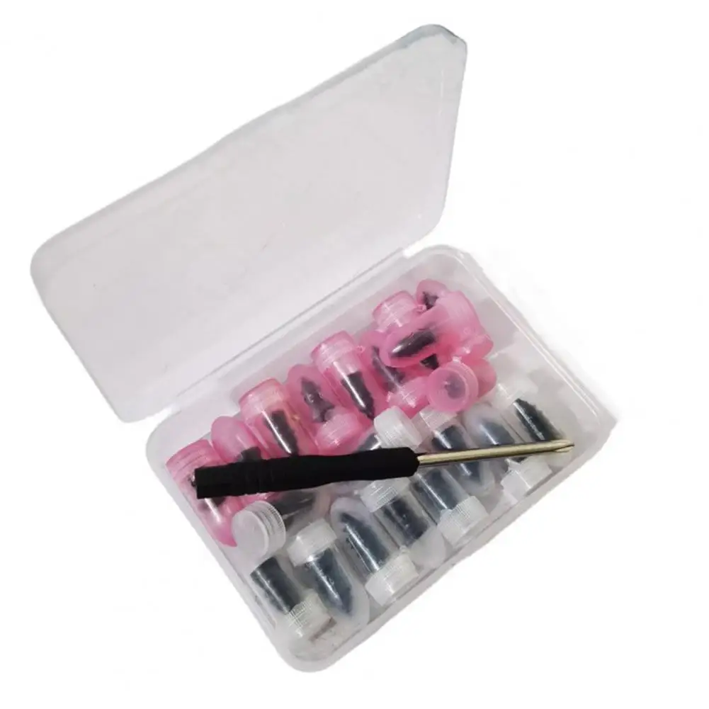 Tire Repair Nails Kit Tire Repair Nails Set Heavy Duty Tire Repair Rubber Nails Kit for Car Motorcycle Truck Screw-in for Vacuum - Image 5