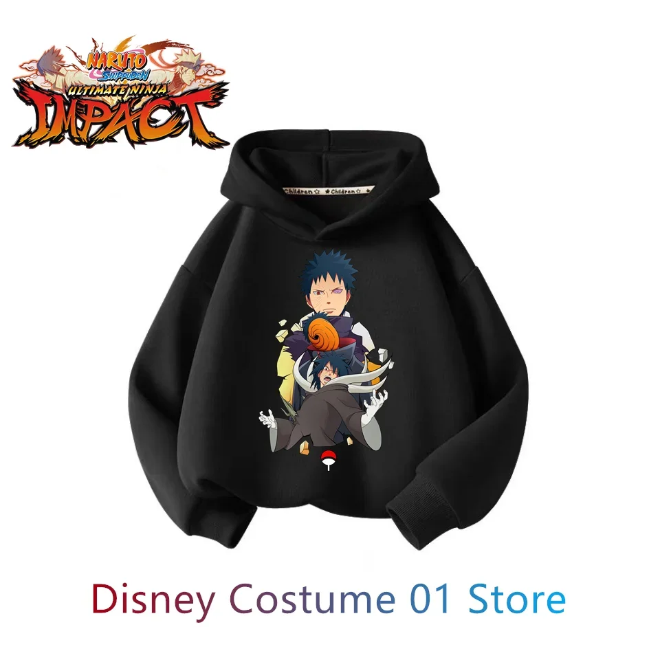 Naruto Fashion Hoodie Children's Printed Casual wear Cartoon Autumn/Winter Coat Hoodie Boys girls blazer top